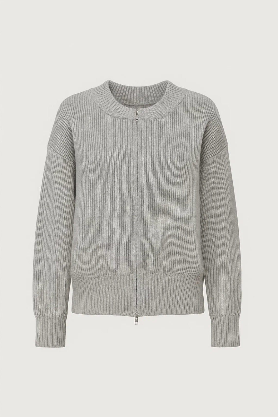 Gilet Zippé Côtelé | Gilet femme | Doux et Minimaliste