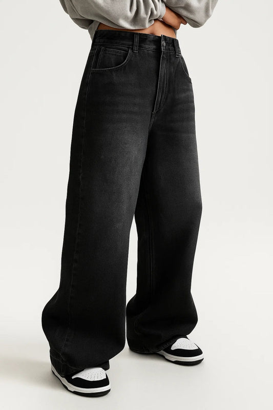 Jean Femme | oversize | coupe extra-large moderne pour Mi-Saison