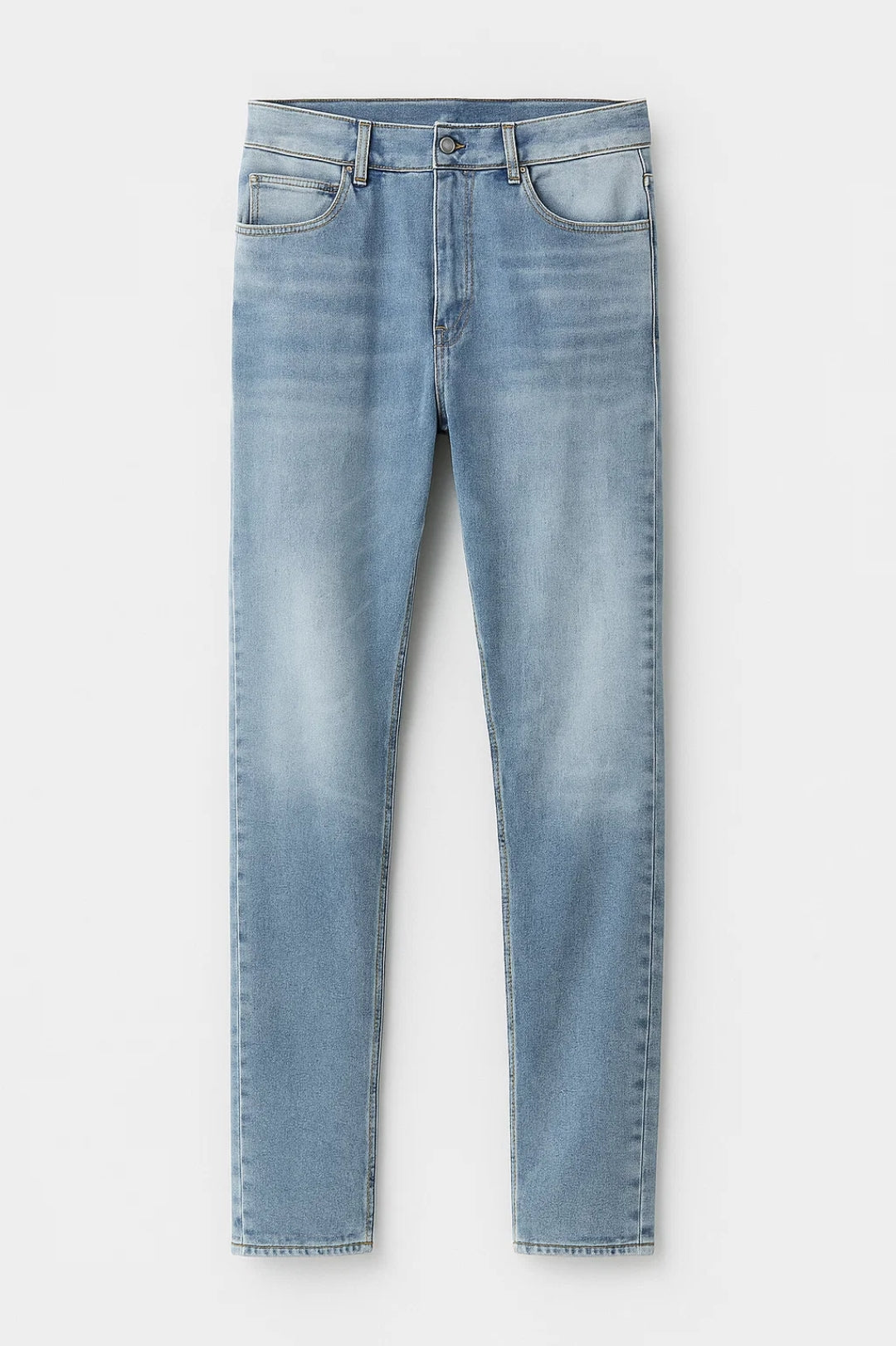 Jean Homme | Coupe Slim Moderne | Effet Délavé pour Hiver