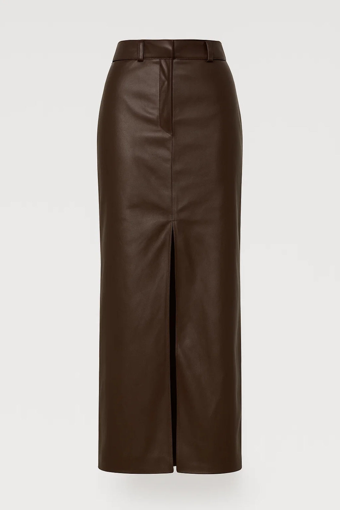 Jupe Midi Femme - Taille Haute Fendue Coupe Droite | Élégante