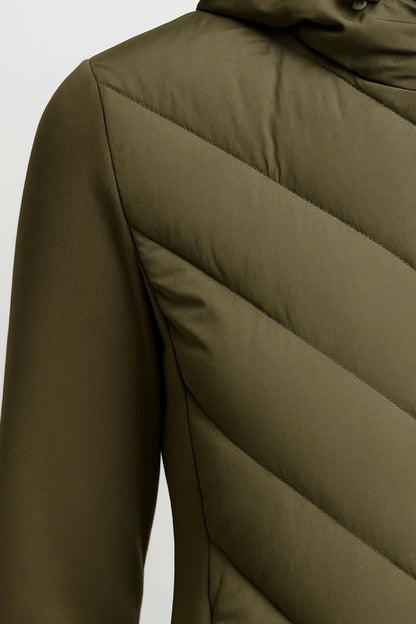 Manteau Softshell Femme | Capuche et Isolation Légère | Protection contre Froid