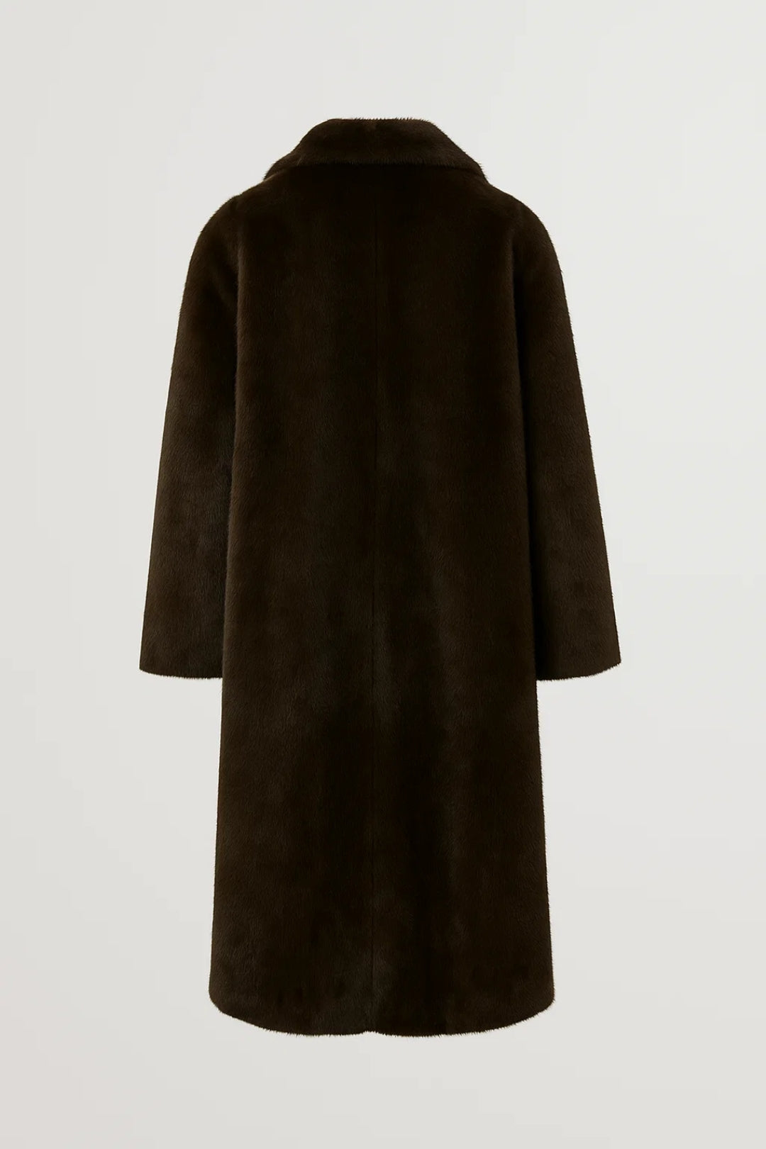 Manteau Élégant | Manteau long effet fourrure | Léger et Respirant