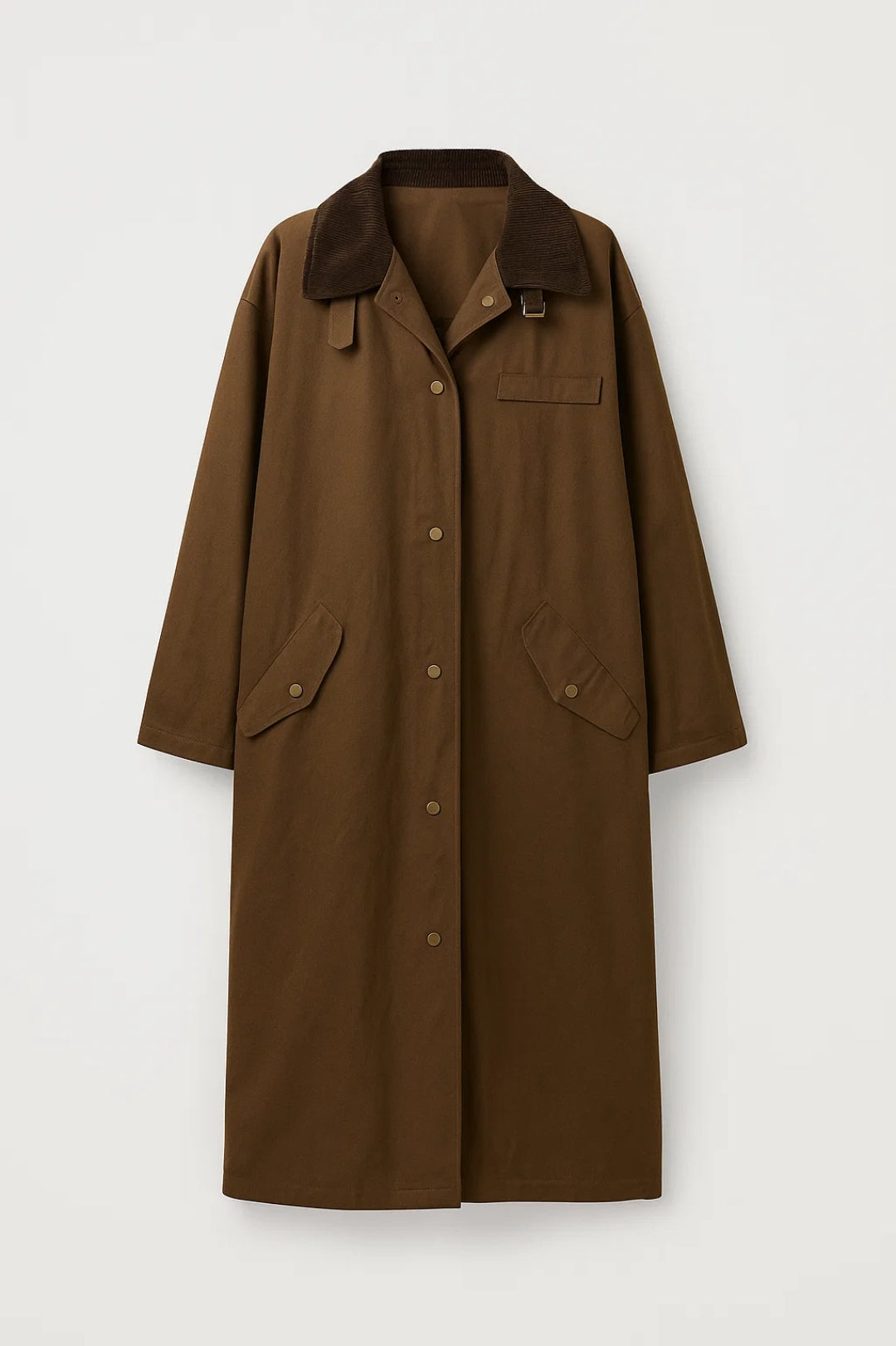 Manteau long structuré | Manteau d’hiver pour femme | Léger et respirant