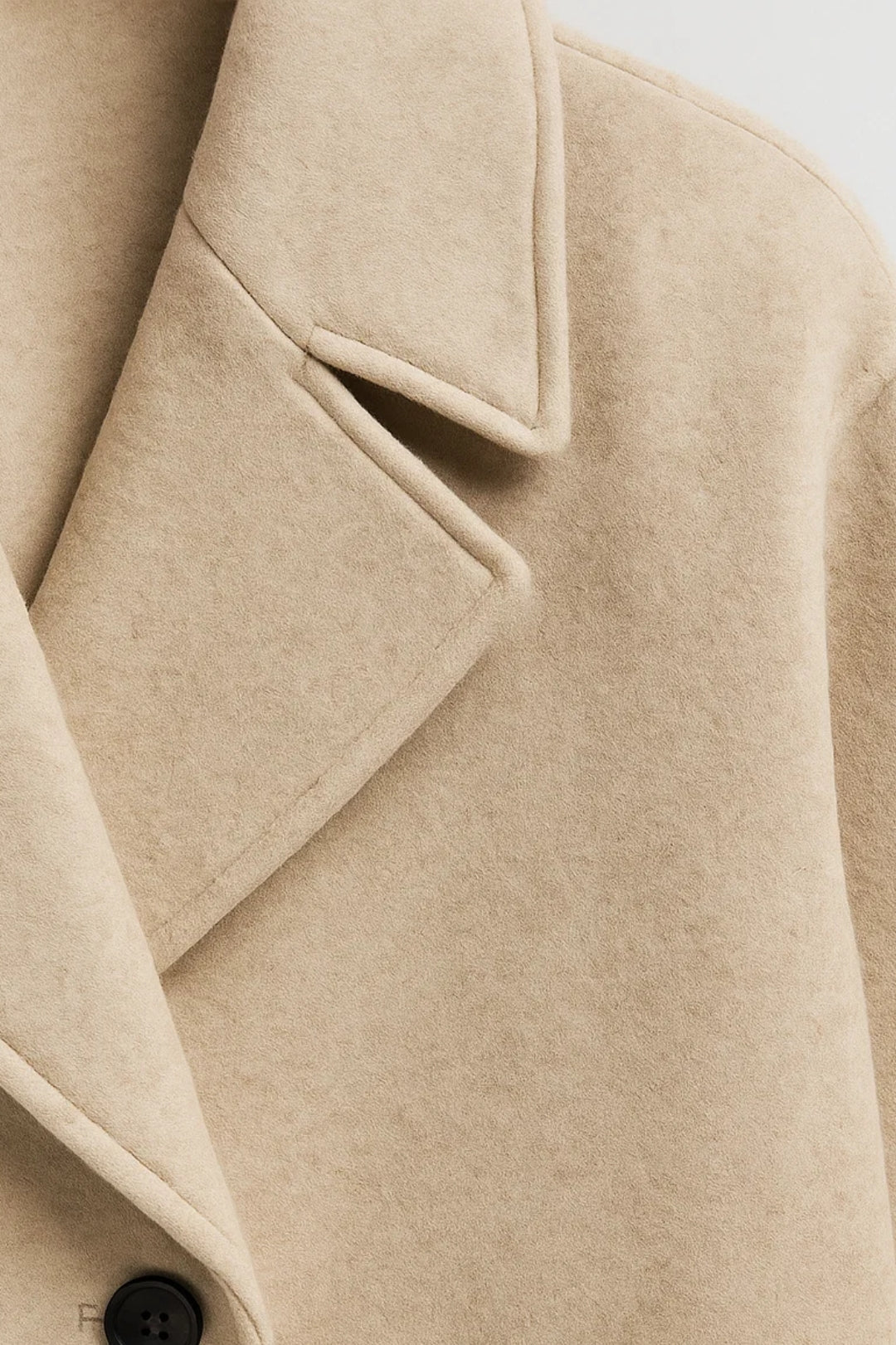 Manteaux | Manteau Long Croisé | Minimaliste | Intemporel