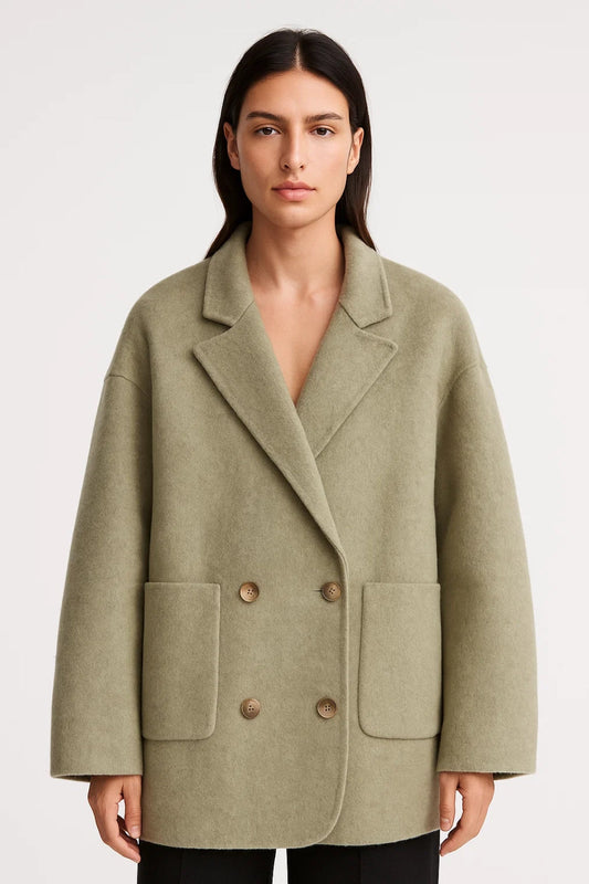 Manteaux | Manteau Long Croisé | Moderne | Élégant