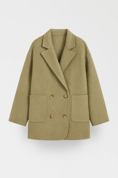 Manteaux | Manteau Long Croisé | Moderne | Élégant