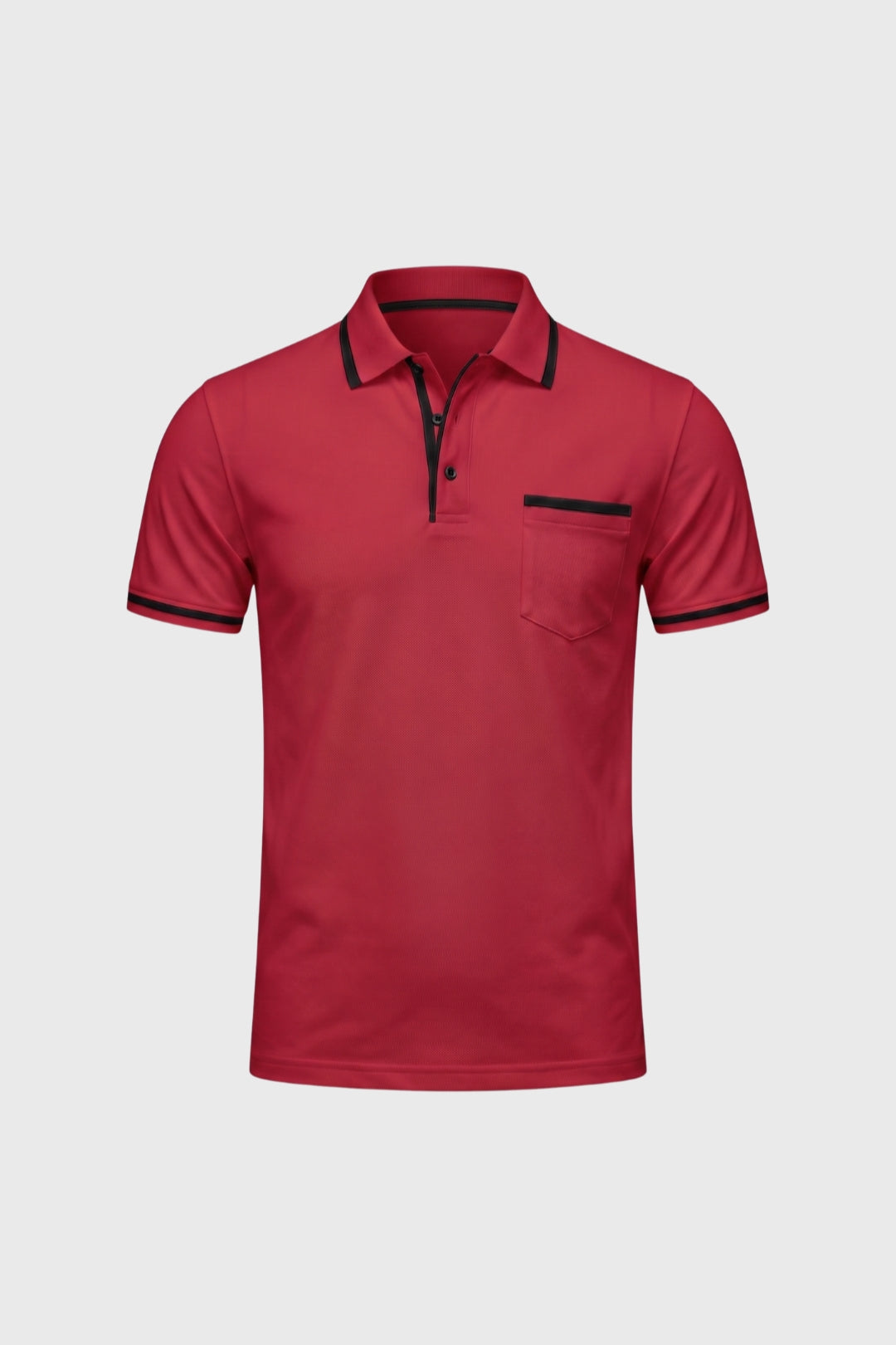 Polo Homme - Style Moderne avec Détails Contrastés | Élégant