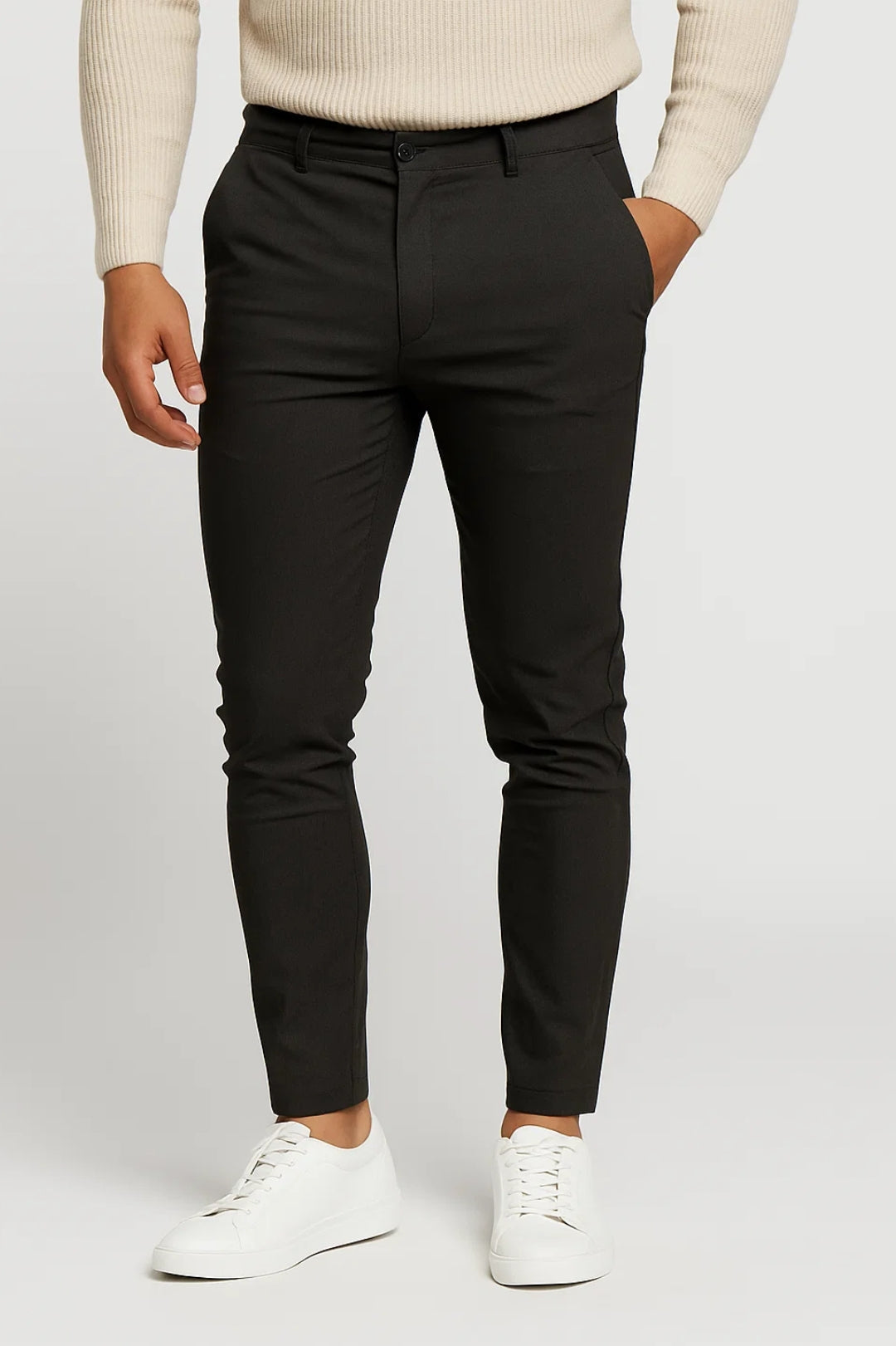 Pantalon Homme | style épuré | silhouette moderne et légère pour Mi-Saison