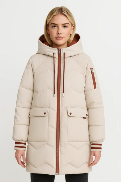 Parka longue matelassée | Manteau d’hiver pour femme | Légère et respirante