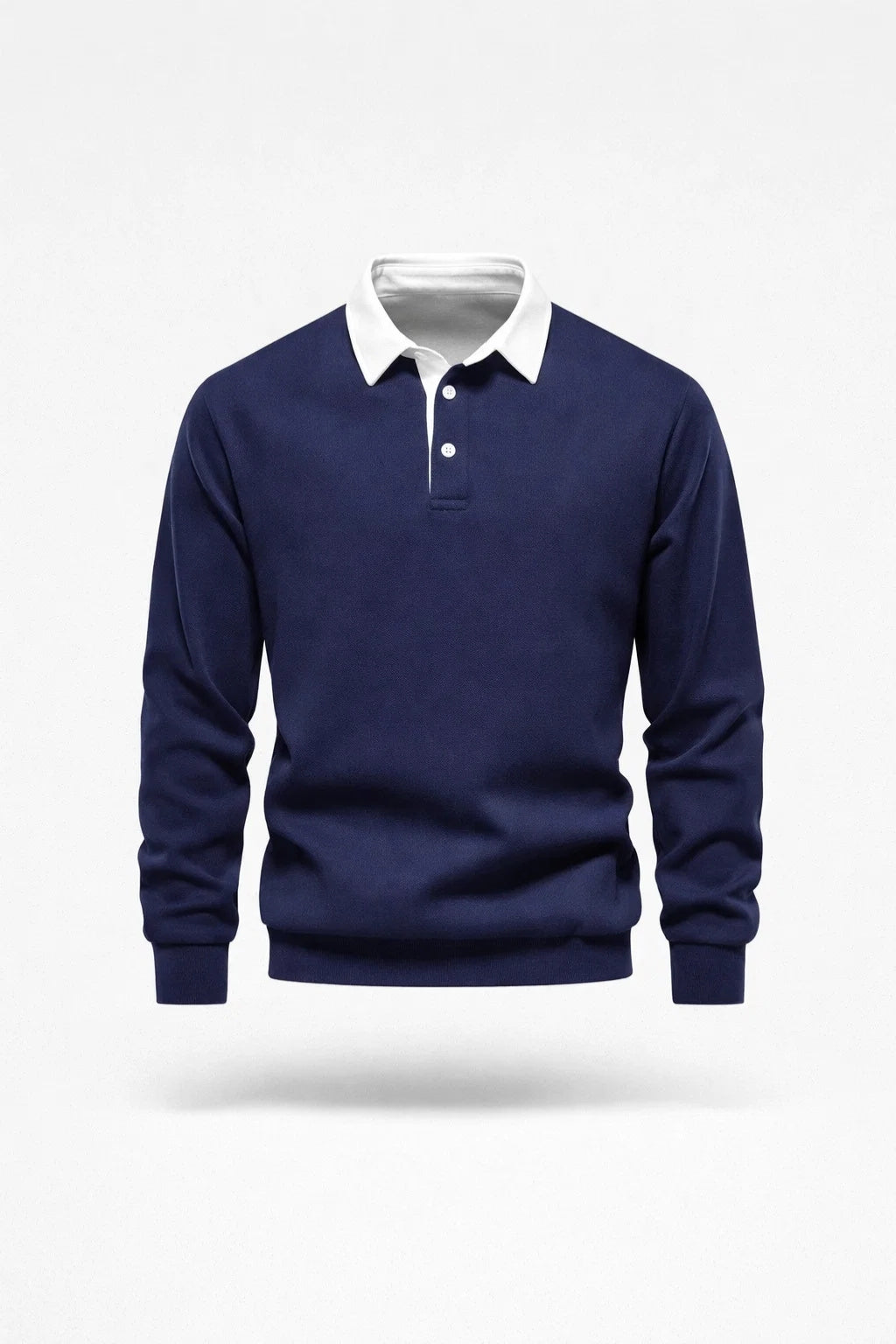 Polo Homme | chic & élégant | col contrasté structuré pour Automne