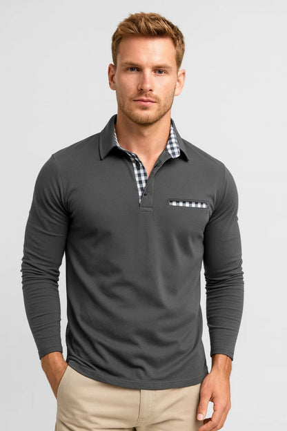 Polo Homme | col classique | silhouette moderne pour Mi-Saison