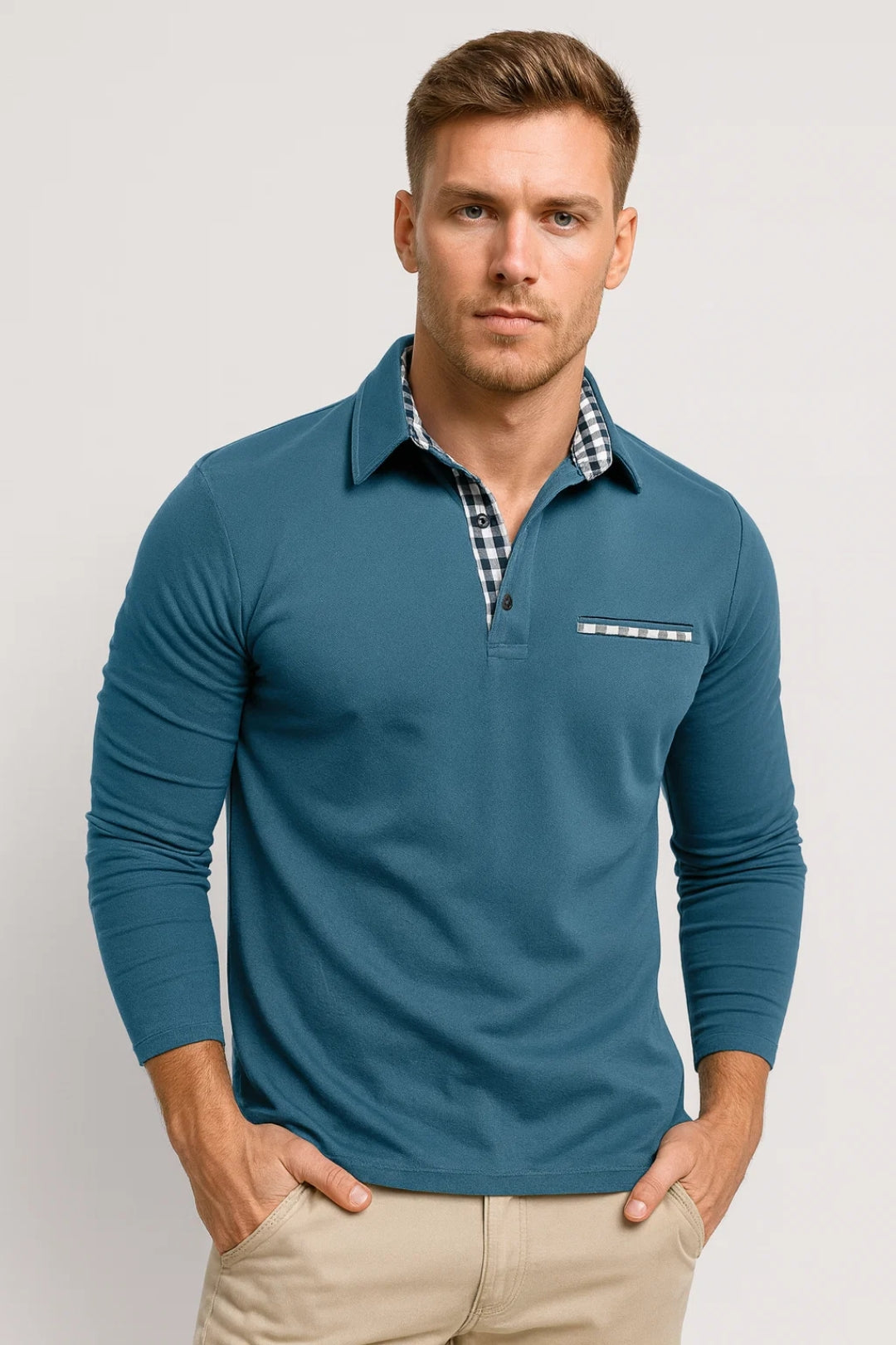 Polo Homme | col classique | silhouette moderne pour Mi-Saison