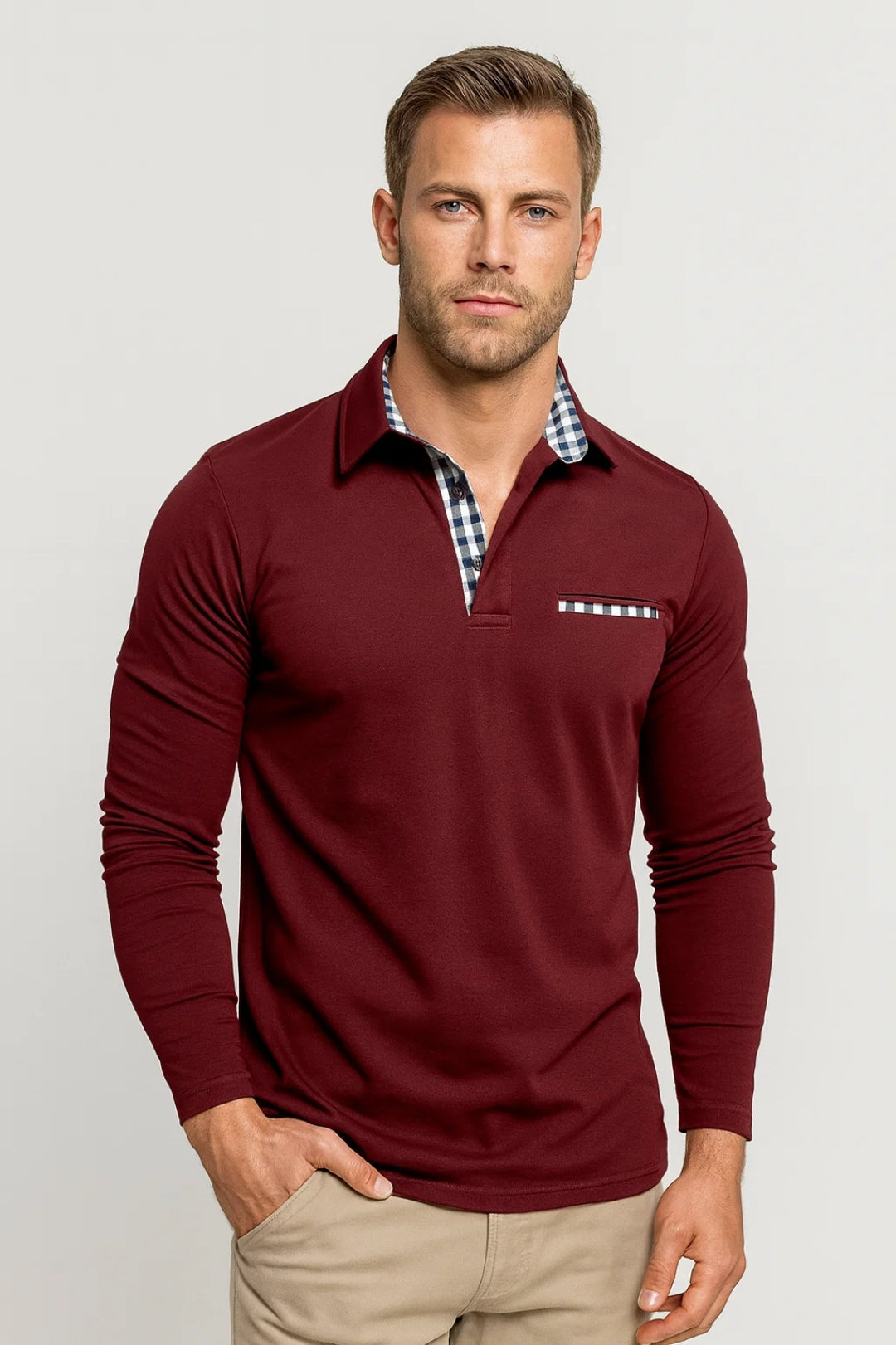 Polo Homme | col classique | silhouette moderne pour Mi-Saison