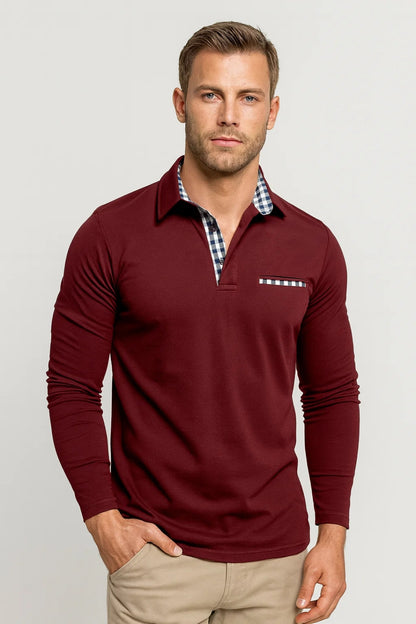 Polo Homme | col classique | silhouette moderne pour Mi-Saison