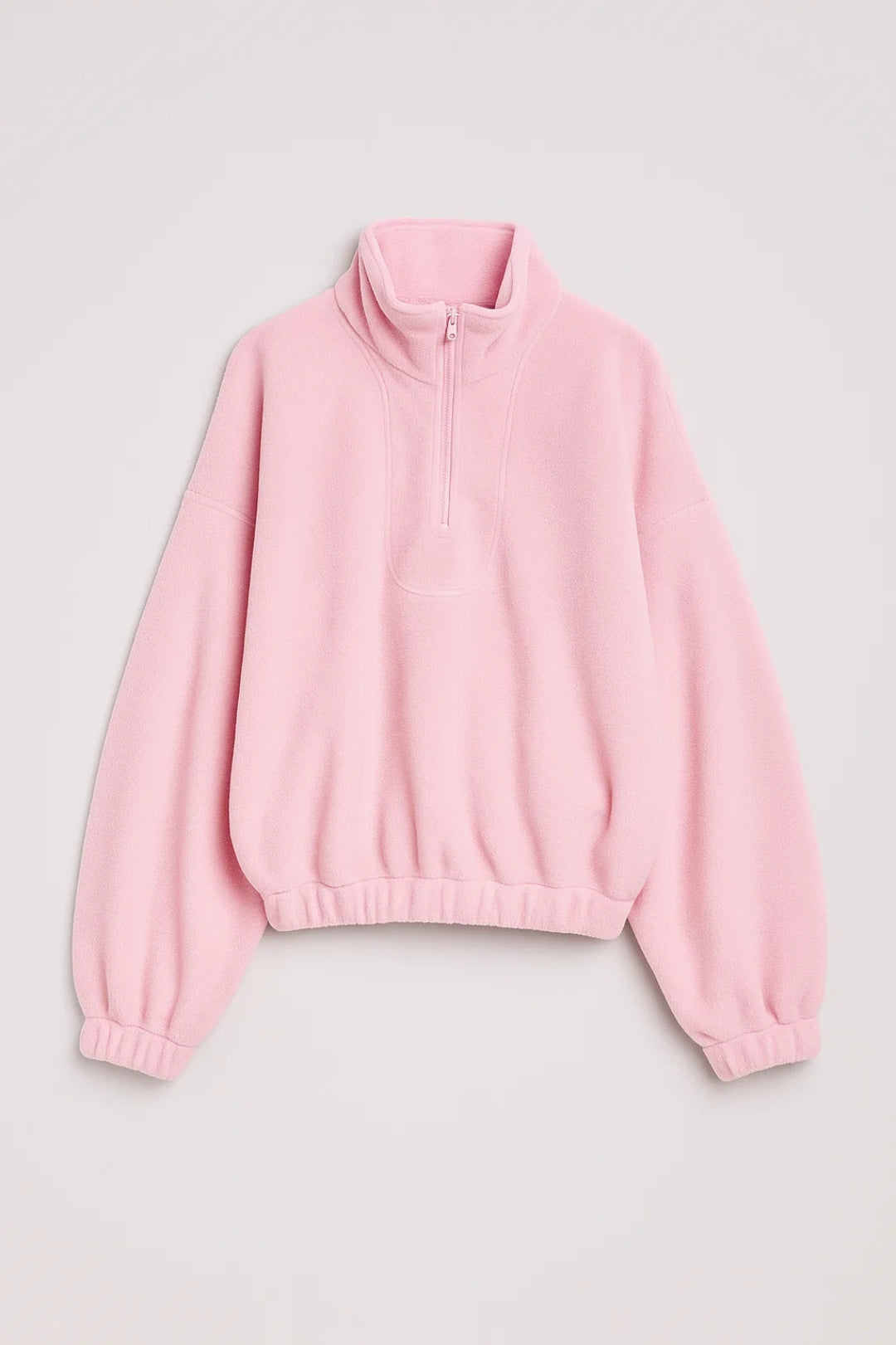 Pull à Col Zippé | Sweatshirt décontracté pour femme | Léger et Confortable