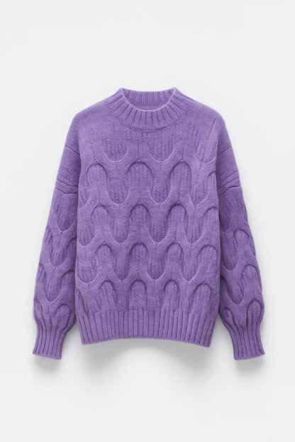 Pull à Motif Texturé | Pull Femme | Original et Confortable