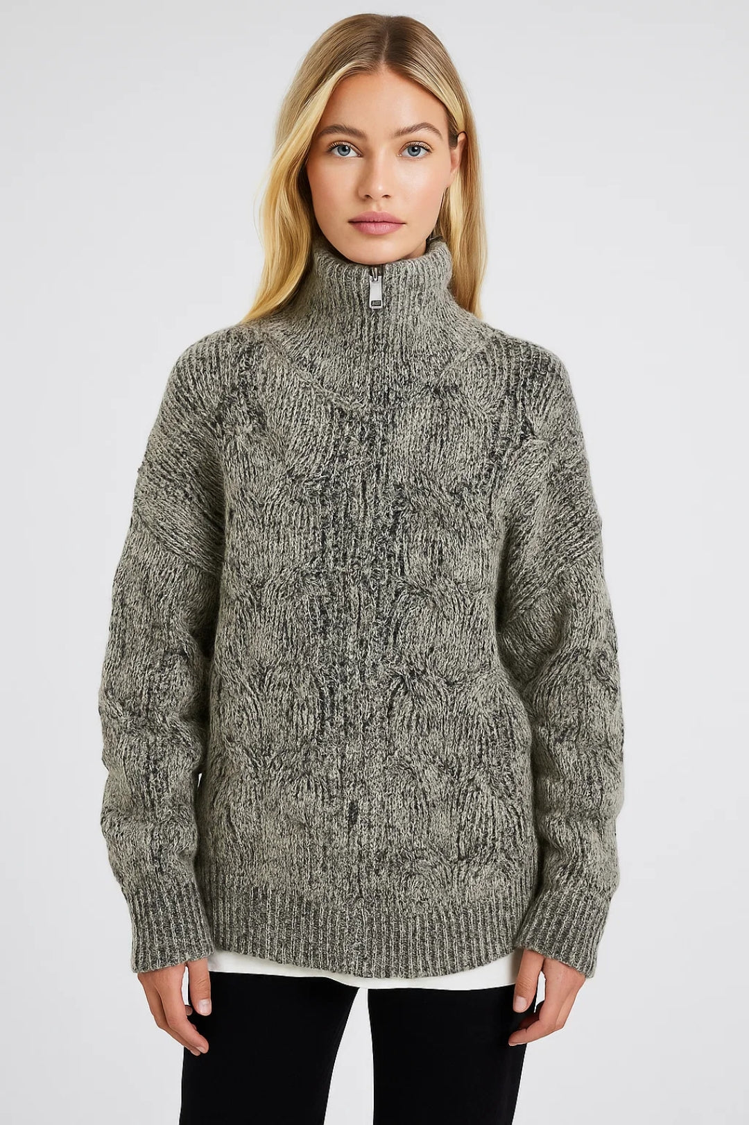 Pull Tricot Torsadé | Pull femme | Chaud et Confortable