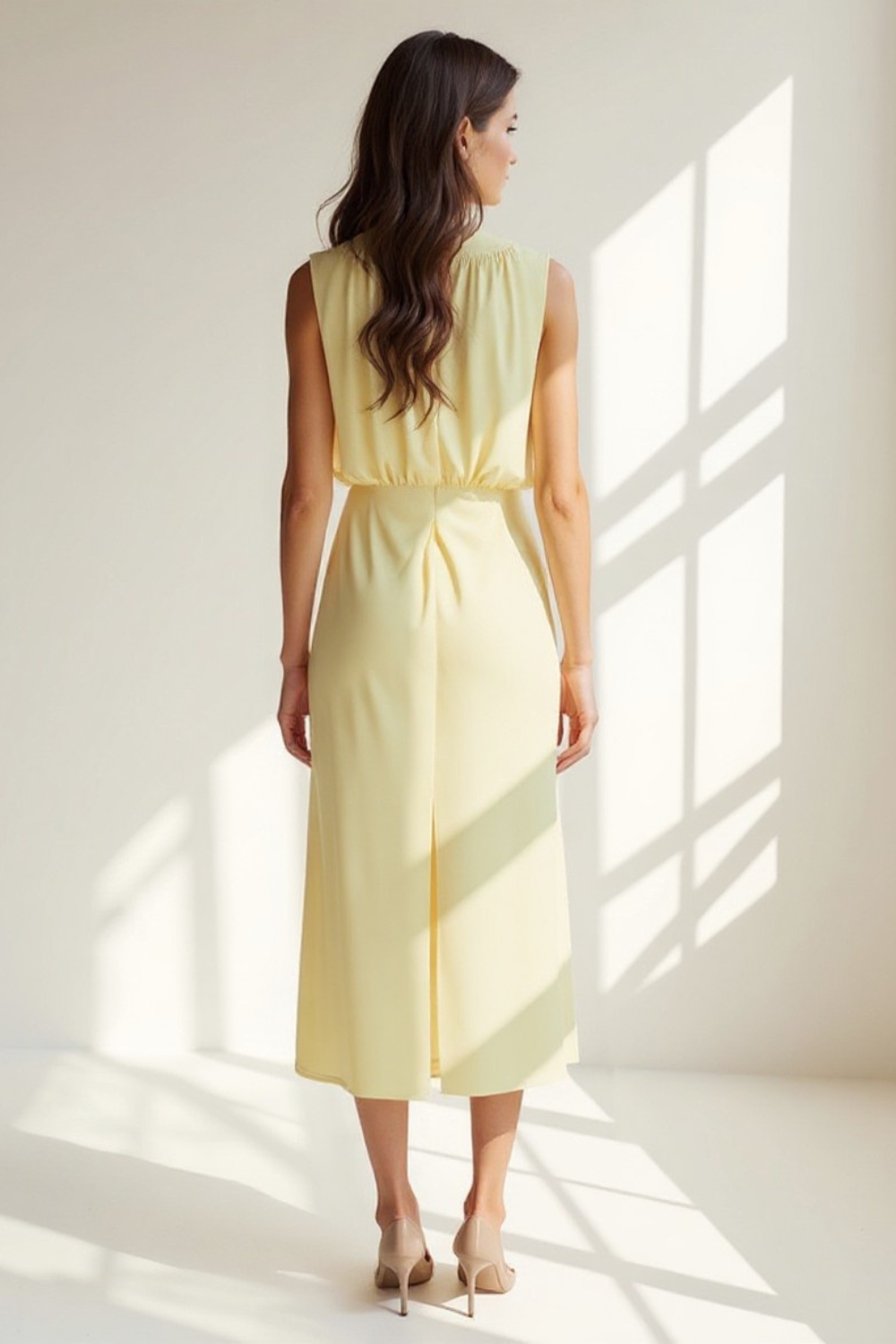 Robe Longue Femme | Fluide et Estivale | Taille Élastique Moderne
