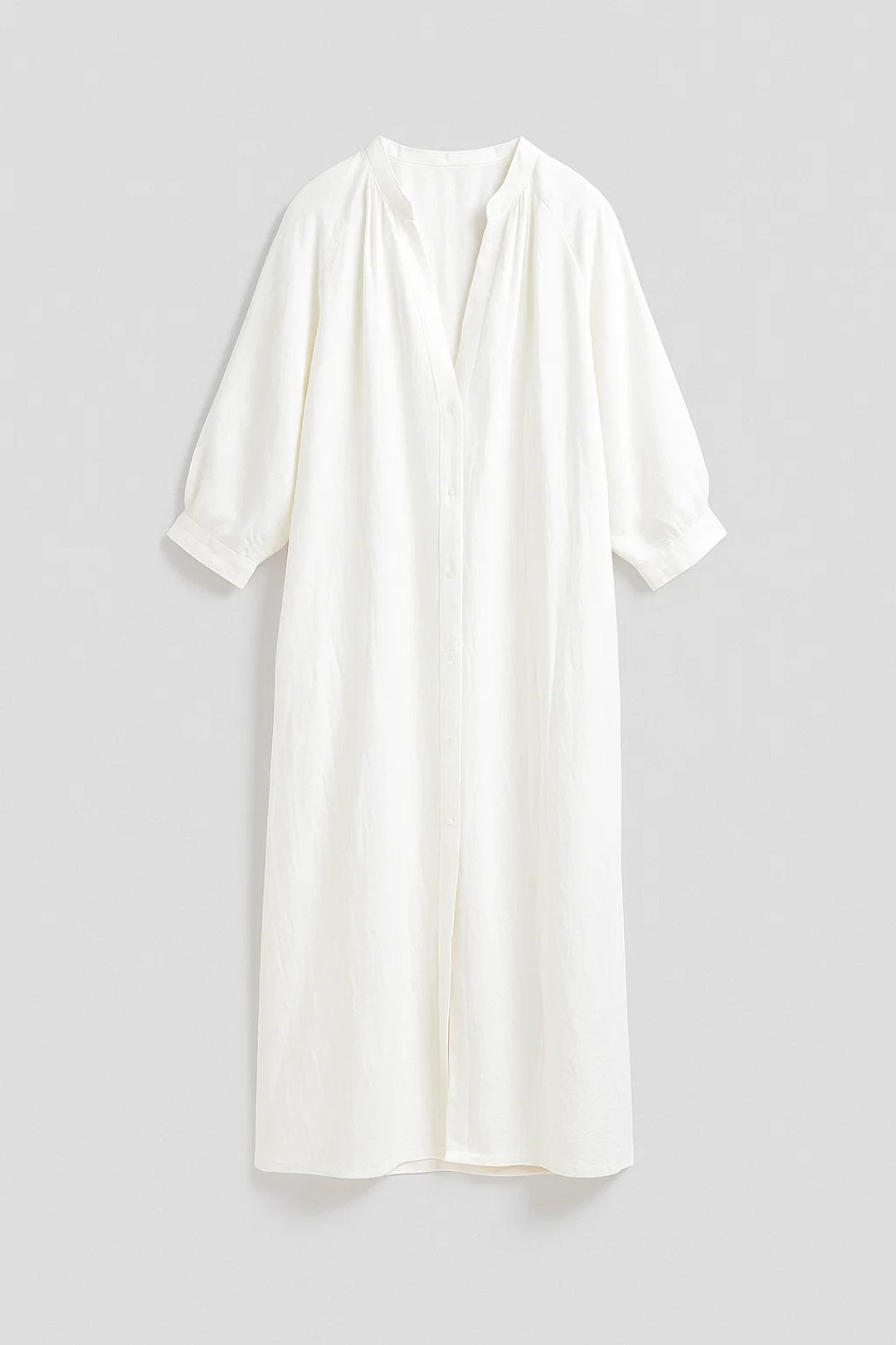 Robe Chemise Décontractée | Robe longue boutonnée | Légère et Polyvalente