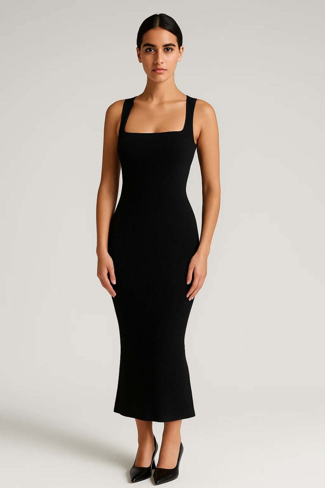 Robe Longue Ajustée | Robe Décontractée Élégante | Légère et Respirante