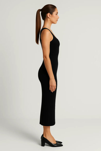 Robe Longue Ajustée | Robe Décontractée Élégante | Légère et Respirante