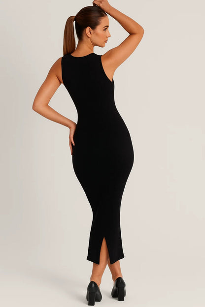 Robe Longue Ajustée | Robe Décontractée Élégante | Légère et Respirante