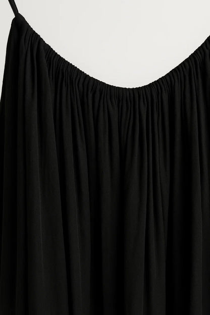 Robe Longue Ample | Robe Décontractée à Bretelles | Légère et Respirante