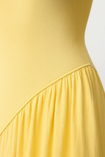 Robe Longue Décontractée | Robe Dos Nageur Évasée | Légère et Confortable