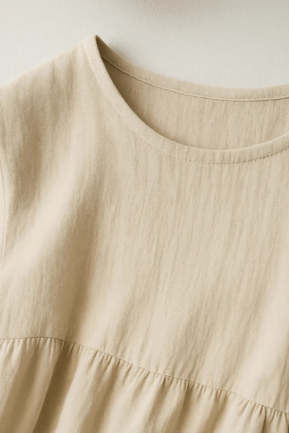 Robe Longue Femme | Coton Naturel | Coupe Ample et Confortable