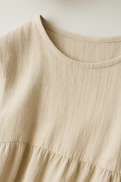 Robe Longue Femme | Coton Naturel | Coupe Ample et Confortable