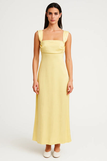 Robe Longue Élégante | Robe d’Été Féminine | Légère et Respirante