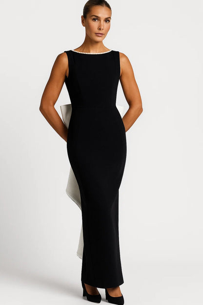 Robe Longue Élégante | Robe de Cérémonie Épurée | Légère et Respirante