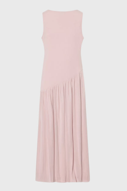 Robe Maxi Femme - Sans Manches avec Jupe Plissée | Élégante