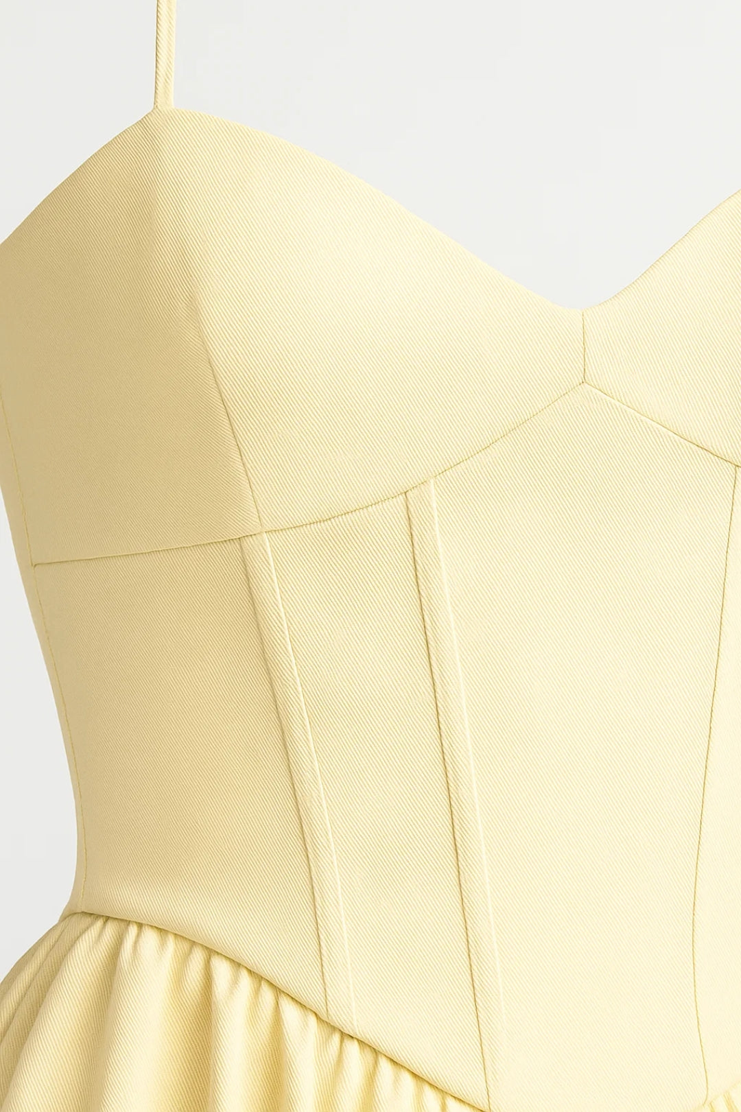 Robe Mi-Longue à Bretelles | Robe Corset Évasée | Légère et Respirante