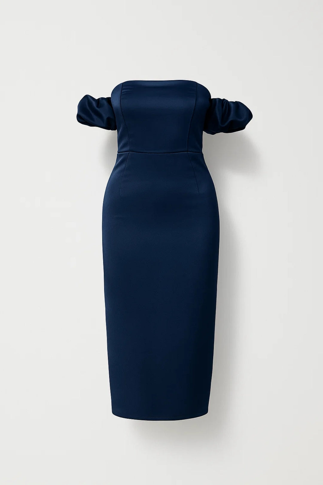 Robe Midi Épaules Dénudées | Robe de Soirée Élégante | Légère et Respirante