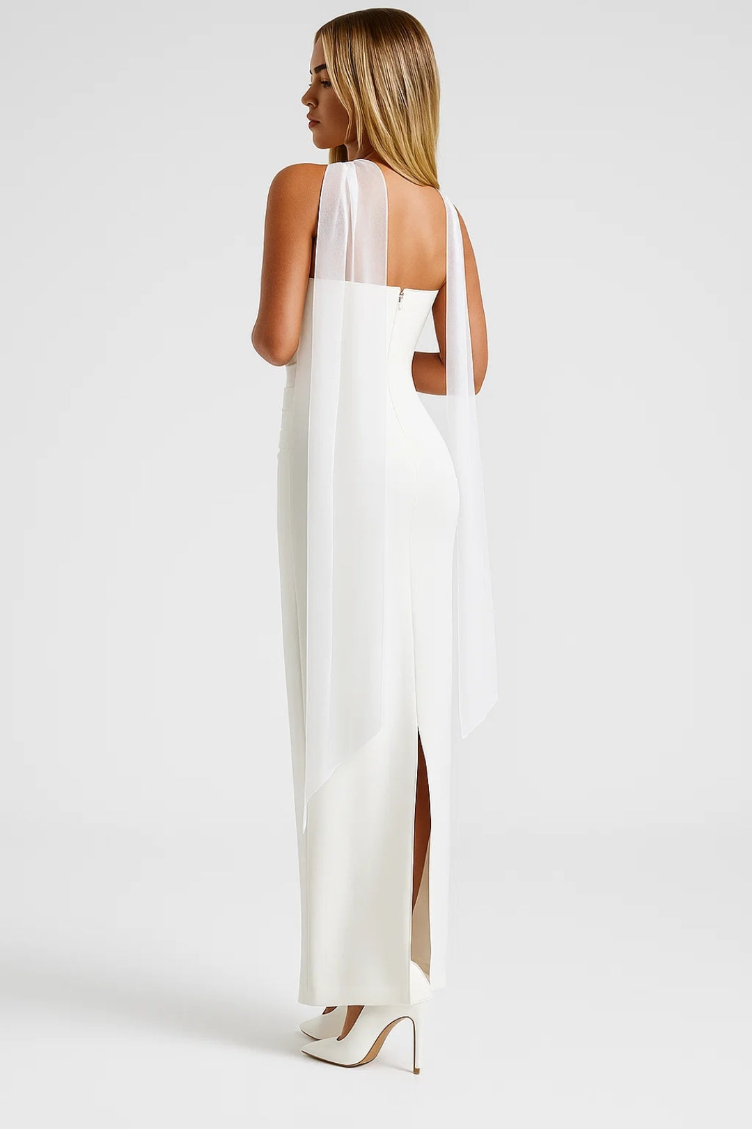 Robe Élégante Soirée | Robe Longue Sans Bretelles | Légère et Confortable