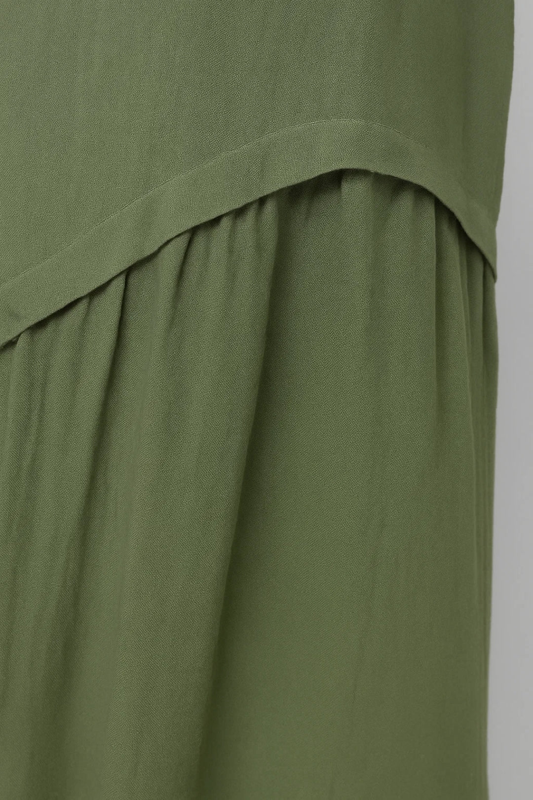 Robe midi ample à poches | Robe décontractée à manches retroussées | Légère et respirante