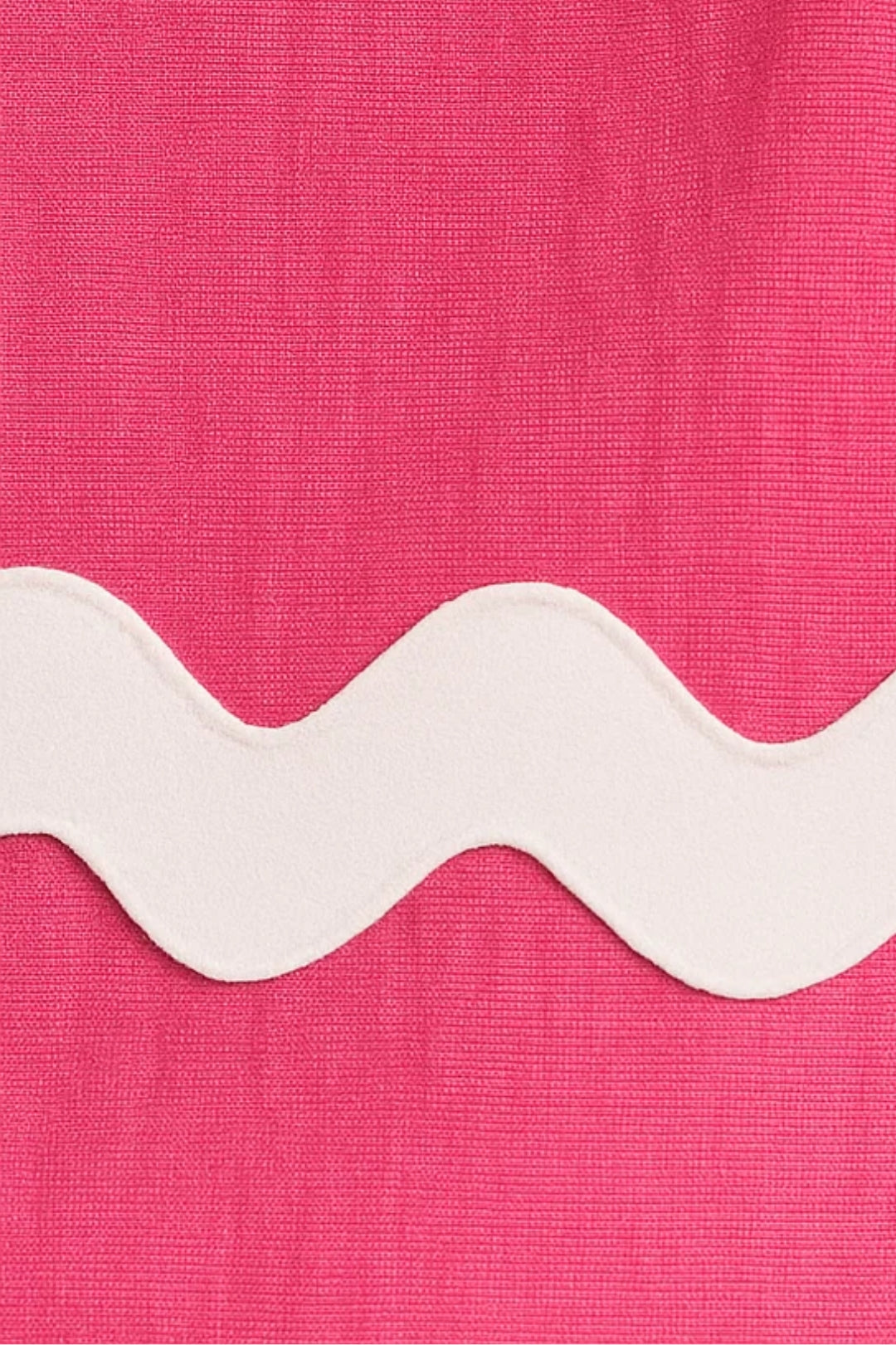 Robe midi à bretelles larges ondulées | Robe contrastée évasée | Légère et respirante