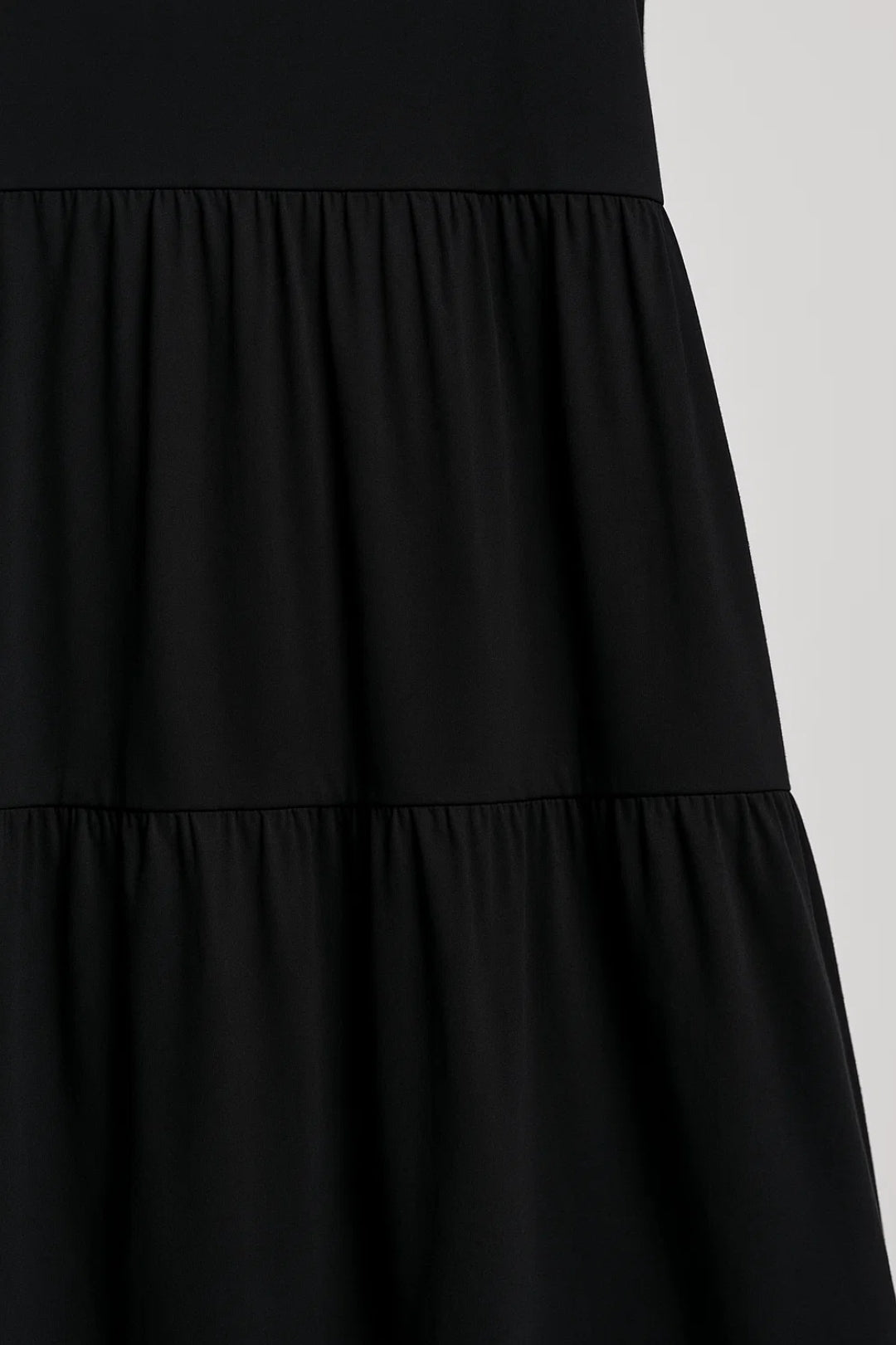 Robe évasée sans manches | Robe midi à étages | Légère et respirante