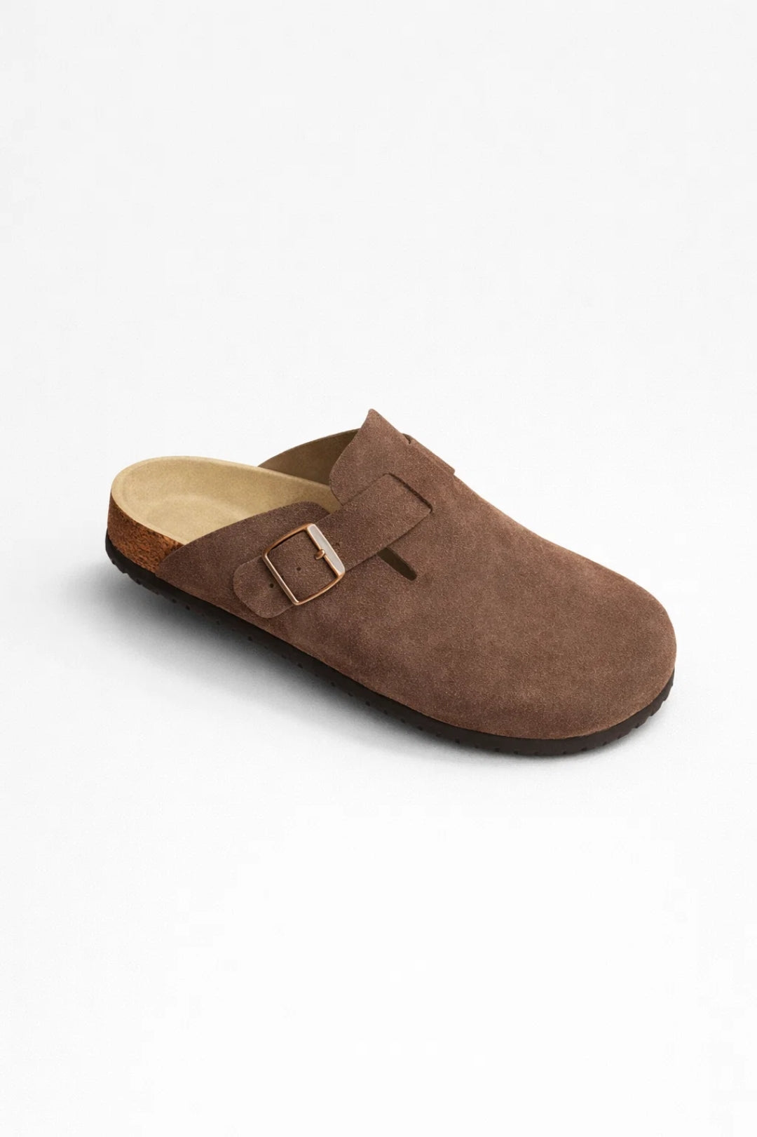 Mules Homme - Bout Fermé Boucle Latérale Semelle Anatomique | Été