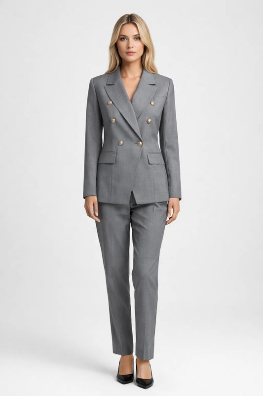 Tailleur Femme | chic & élégant | boutonnage croisé pour Printemps