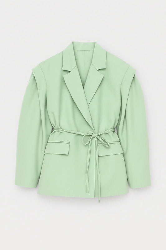 Veste Ceinturée Femme | Blazer Structuré Élégant | Moderne et Polyvalent