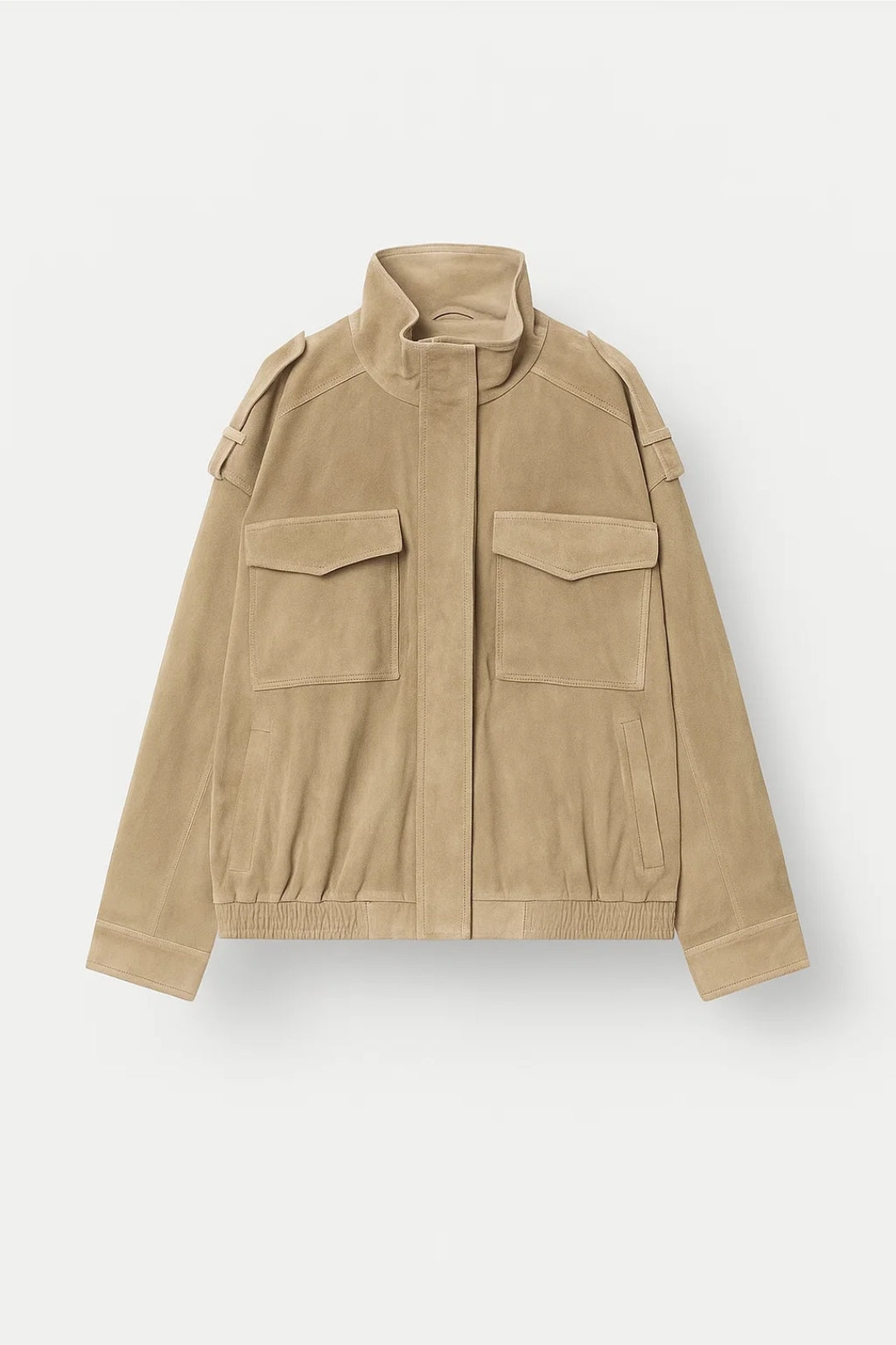 Veste Courte Style Utilitaire | Fermeture Haute et Poches Structurées | Légère et Respirante