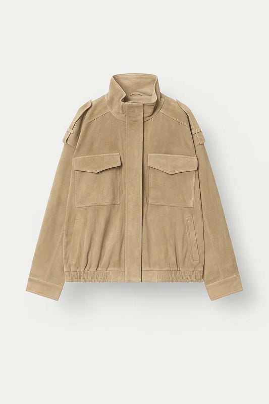 Veste Courte Style Utilitaire | Fermeture Haute et Poches Structurées | Légère et Respirante