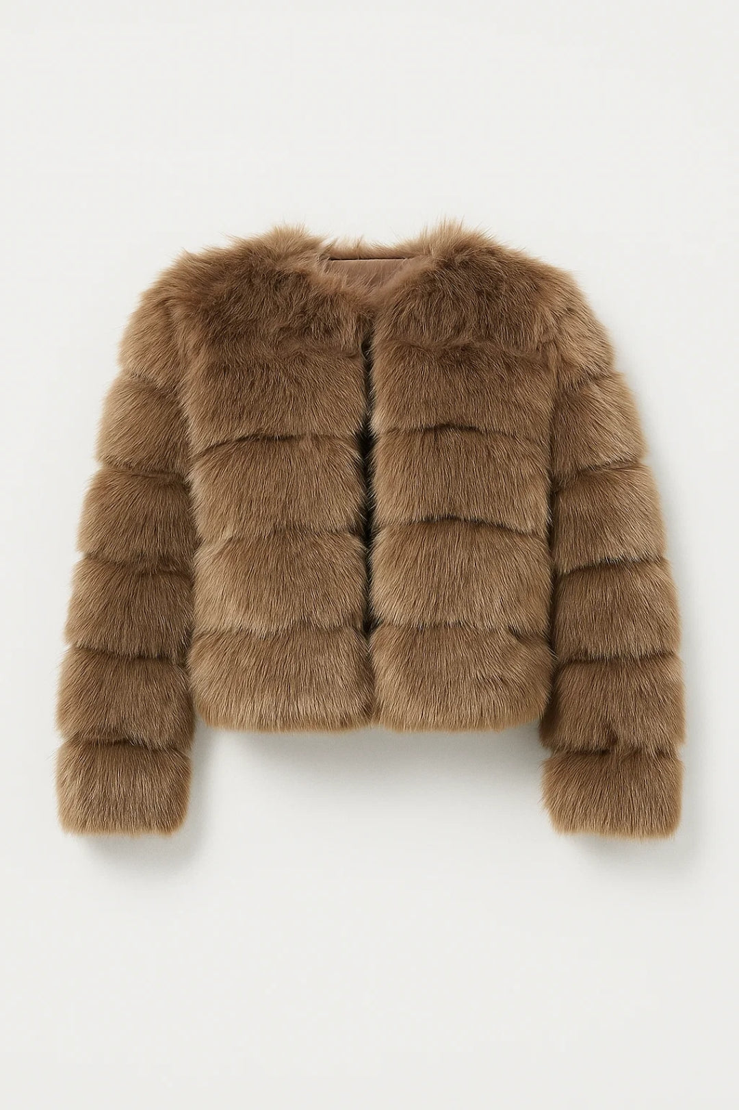 Veste Courte en Fausse Fourrure | Veste femme | Douce et Élégante