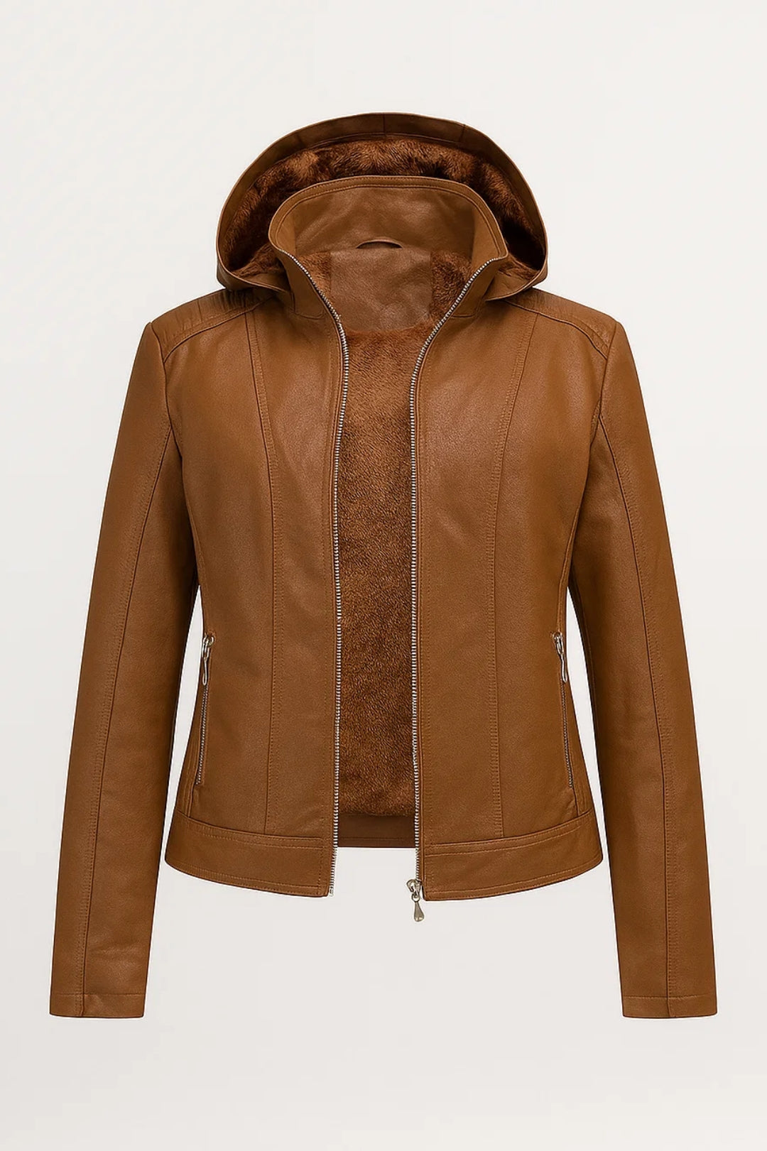 Veste Zippée à Capuche | Blouson doublé pour femme | Chaud et Fonctionnel