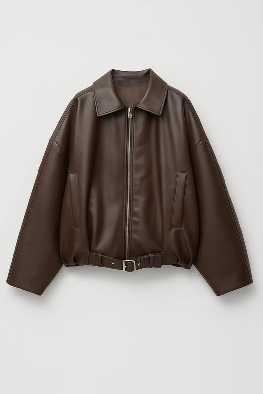 Veste Femme | oversize | coupe moderne ceinturée pour Mi-Saison