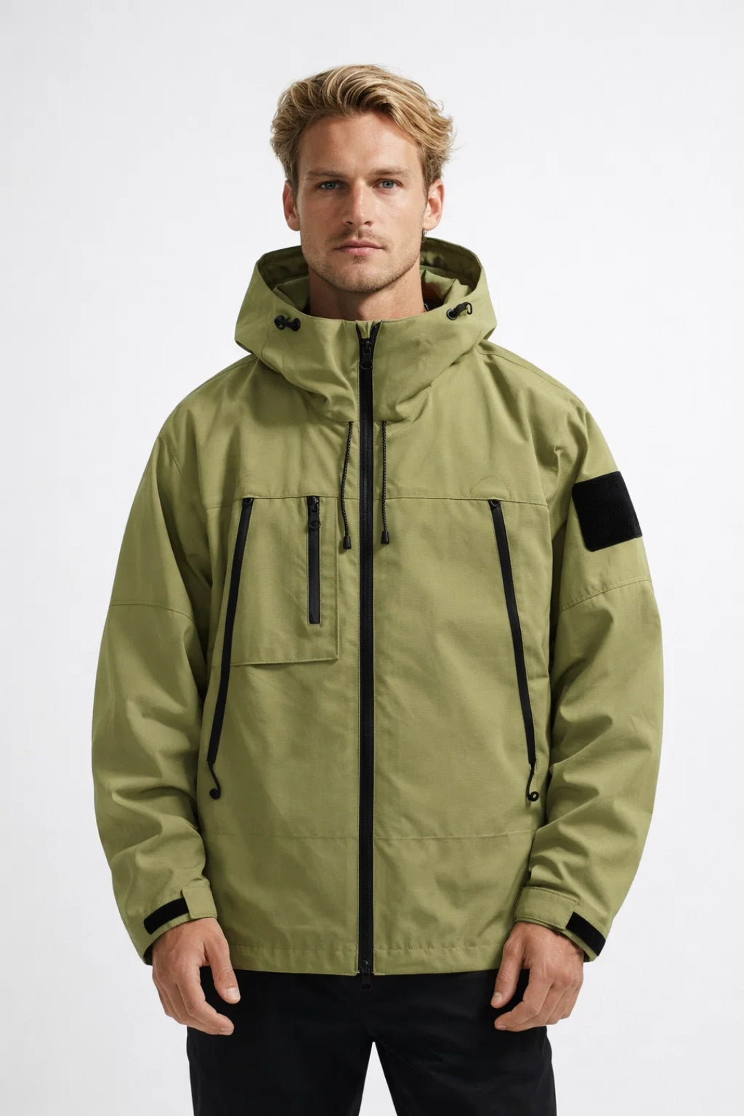 Veste à capuche Homme | décontracté & fonctionnel | poches techniques pour Automne