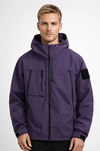 Veste à capuche Homme | décontracté & fonctionnel | poches techniques pour Automne