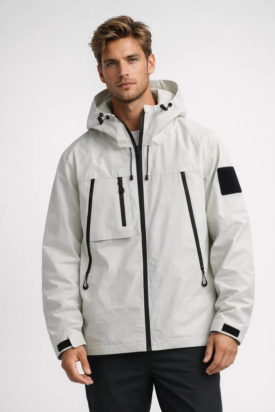 Veste à capuche Homme | décontracté & fonctionnel | poches techniques pour Automne